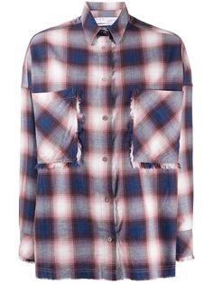 IRO рубашка оверсайз в клетку