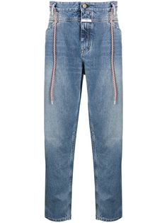 Closed прямые джинсы заниженной посадки