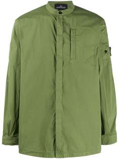 Stone Island Shadow Project рубашка с воротником-стойкой