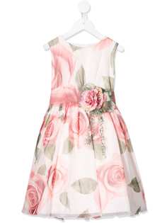 Mimilù платье миди с цветочным принтом