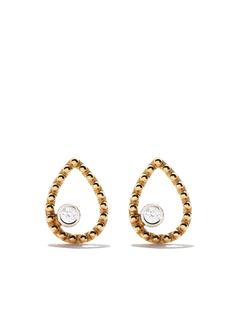 AS29 серьги Mye из желтого золота с бриллиантами