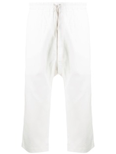 Rick Owens DRKSHDW укороченные брюки карго с низким шаговым швом