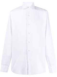 Barba рубашка Culto с косым воротником