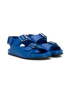 Gallucci Kids фактурные сандалии с ремешком на пятке