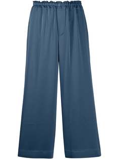 Vince укороченные брюки широкого кроя