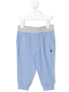 Ralph Lauren Kids спортивные брюки прямого кроя