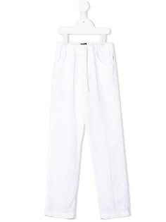 Il Gufo брюки прямого кроя с эластичным поясом