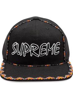 Supreme кепка с бисером