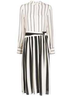 Alysi платье-рубашка в полоску