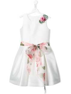 Mimilù декорированное платье с бантом