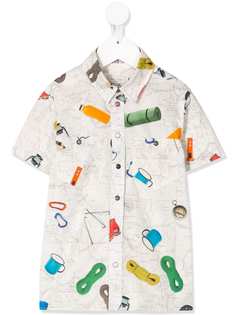 Paul Smith Junior рубашка с принтом