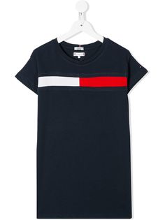 Tommy Hilfiger Junior платье-футболка с логотипом