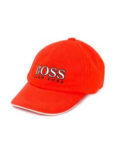 BOSS Kidswear бейсболка с вышитым логотипом