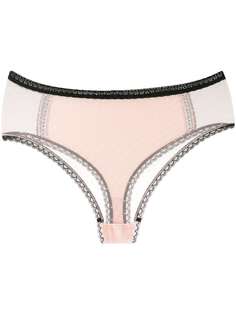 Stella McCartney трусы-брифы с сетчатыми вставками