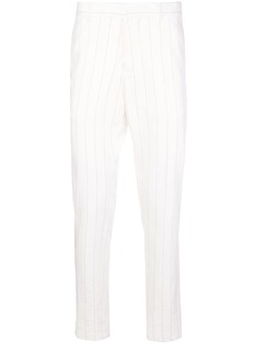 Ann Demeulemeester полосатые брюки строгого кроя