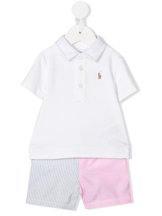 Ralph Lauren Kids комплект из шортов и рубашки-поло