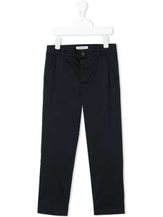 Woolrich Kids брюки чинос кроя слим