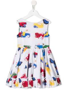 Lapin House платье с цветочным принтом