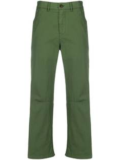 Barena укороченные брюки прямого кроя