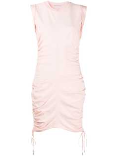 T By Alexander Wang присборенное платье