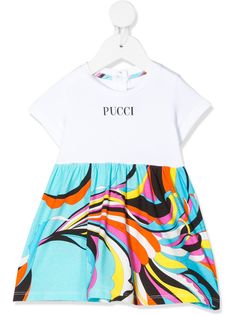Emilio Pucci Junior платье с принтом