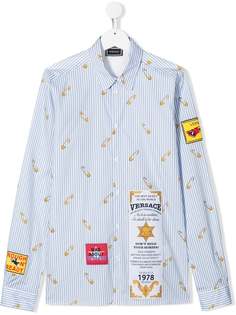 Young Versace рубашка с принтом