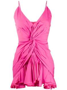 Giuseppe Di Morabito платье с драпировкой