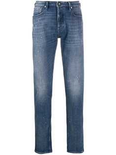Emporio Armani джинсы кроя слим с эффектом потертости