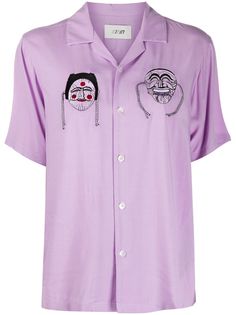 Kirin рубашка с вышивкой