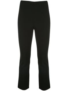 Vince укороченные расклешенные брюки