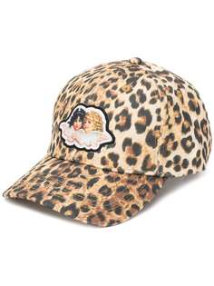 Fiorucci кепка Angel с леопардовым принтом