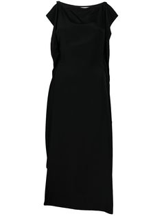 McQ Swallow платье миди с драпировкой Alexander McQueen