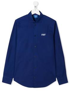 Fay Kids рубашка с логотипом