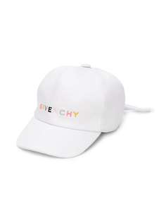 Givenchy Kids кепка с вышитым логотипом