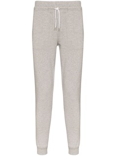Maison Kitsuné спортивные брюки с нашивкой