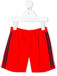 Gucci Kids спортивные шорты с лампасами