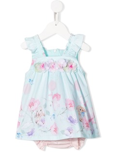 Lapin House платье с принтом Floral Bunny