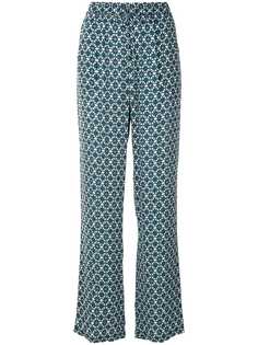 Elie Tahari брюки Zuma с геометричным принтом