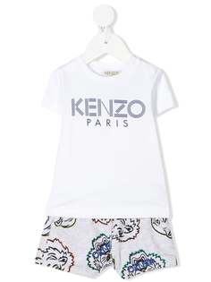 Kenzo Kids спортивный костюм Jalel с логотипом