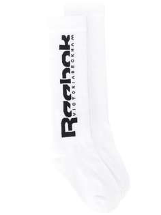 Reebok x Victoria Beckham носки с логотипом вязки интарсия