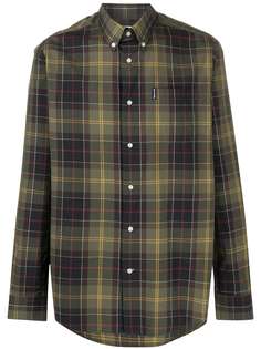 Barbour рубашка 7 TF в клетку тартан