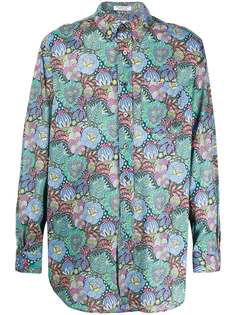 Engineered Garments рубашка с цветочным принтом