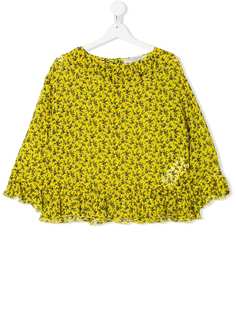 Philosophy Di Lorenzo Serafini Kids расклешенная блузка с цветочным принтом