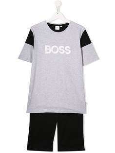 Boss Kids футболка и шорты с логотипом