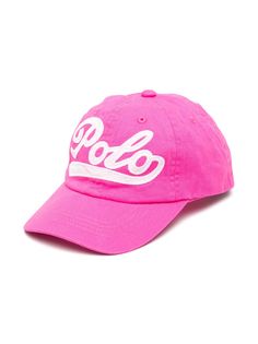 Ralph Lauren Kids кепка с вышитым логотипом