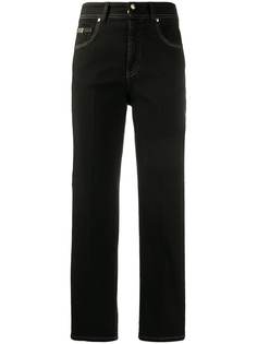 Versace Jeans Couture джинсы прямого кроя с завышенной талией