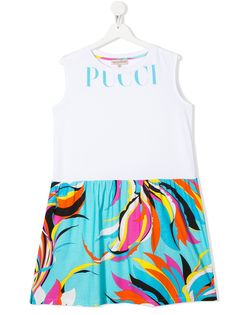 Emilio Pucci Junior платье с принтом
