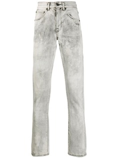 Off-White джинсы из вареного денима