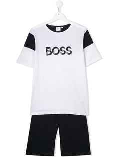 Boss Kids футболка и шорты с логотипом