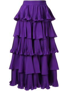 Bambah юбка миди Prennial с оборками